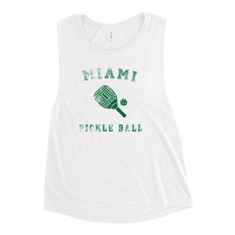 Miami Pickle Ball Ladies’ Muscle Tank