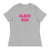 Block Him Women's Relaxed T-Shirt