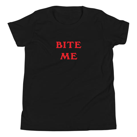 Bite Me - Paris Hilton - Y2K Youth Kid's Short Sleeve T-Shirt