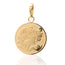 Virgo Zodiac Sign Medallion Necklace