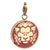Leo Zodiac Sign Medallion Necklace
