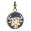 Taurus Zodiac Medallion