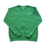 Vintage Style Green Rolex Embroidered Sweatshirt