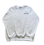 Vintage Style White Rolex Embroidered Sweatshirt