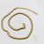 4mm Gold Plated Snake Chain 14” + 3”