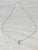 18" French Bulldog Love Outline Necklace
