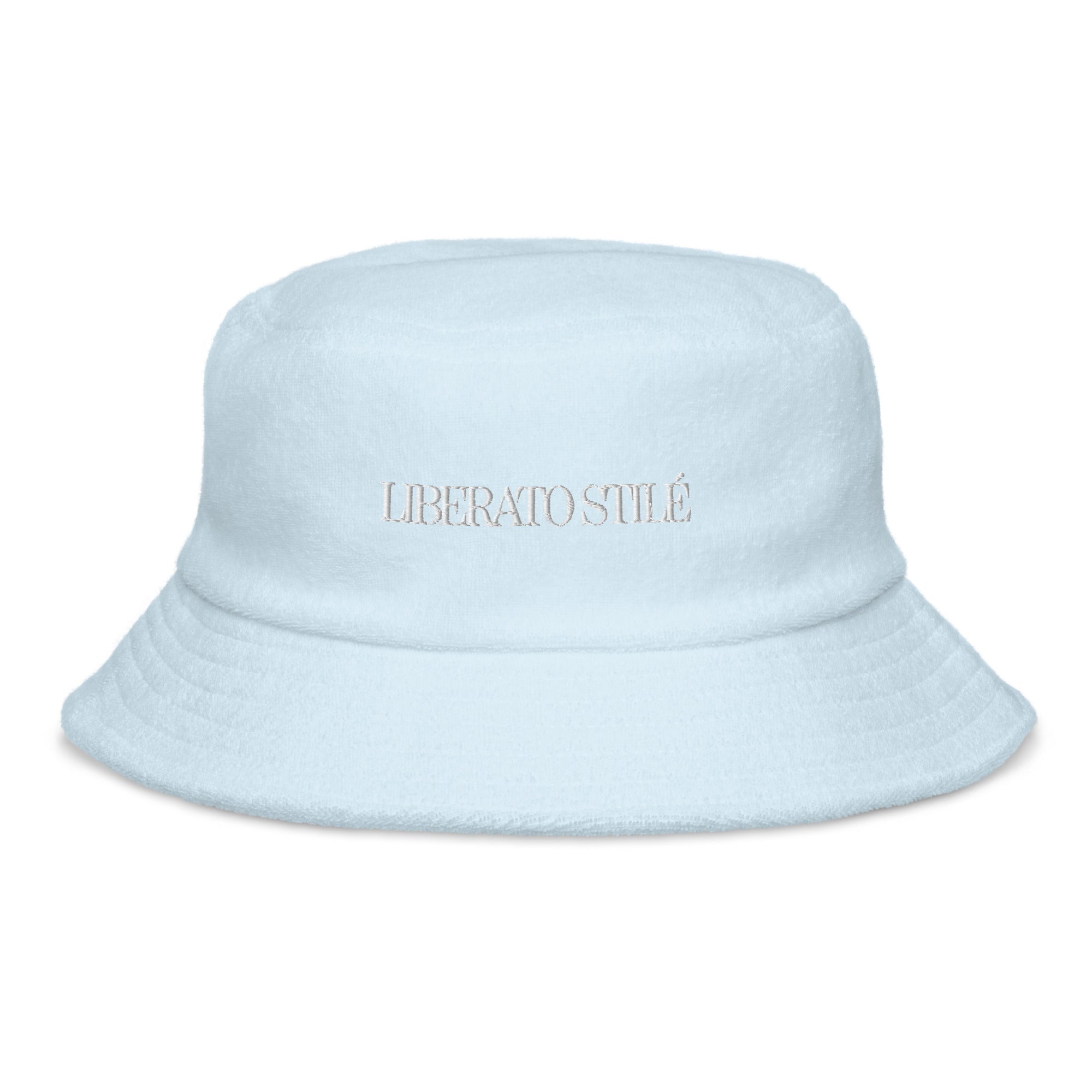 Liberato Stile Terry Cloth Bucket Hat
