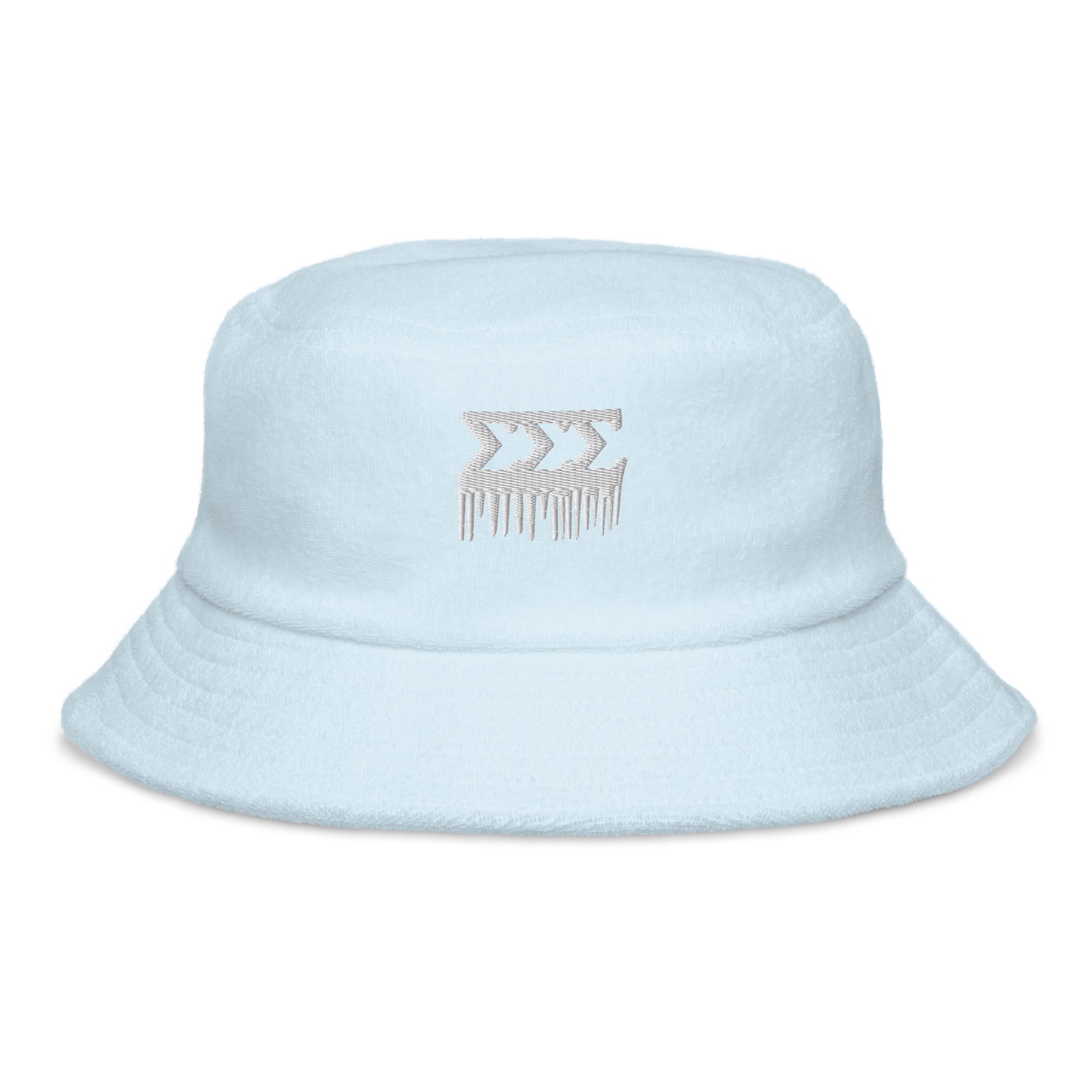 Sigma Sigma Sigma Drip Terry Cloth Bucket Hat