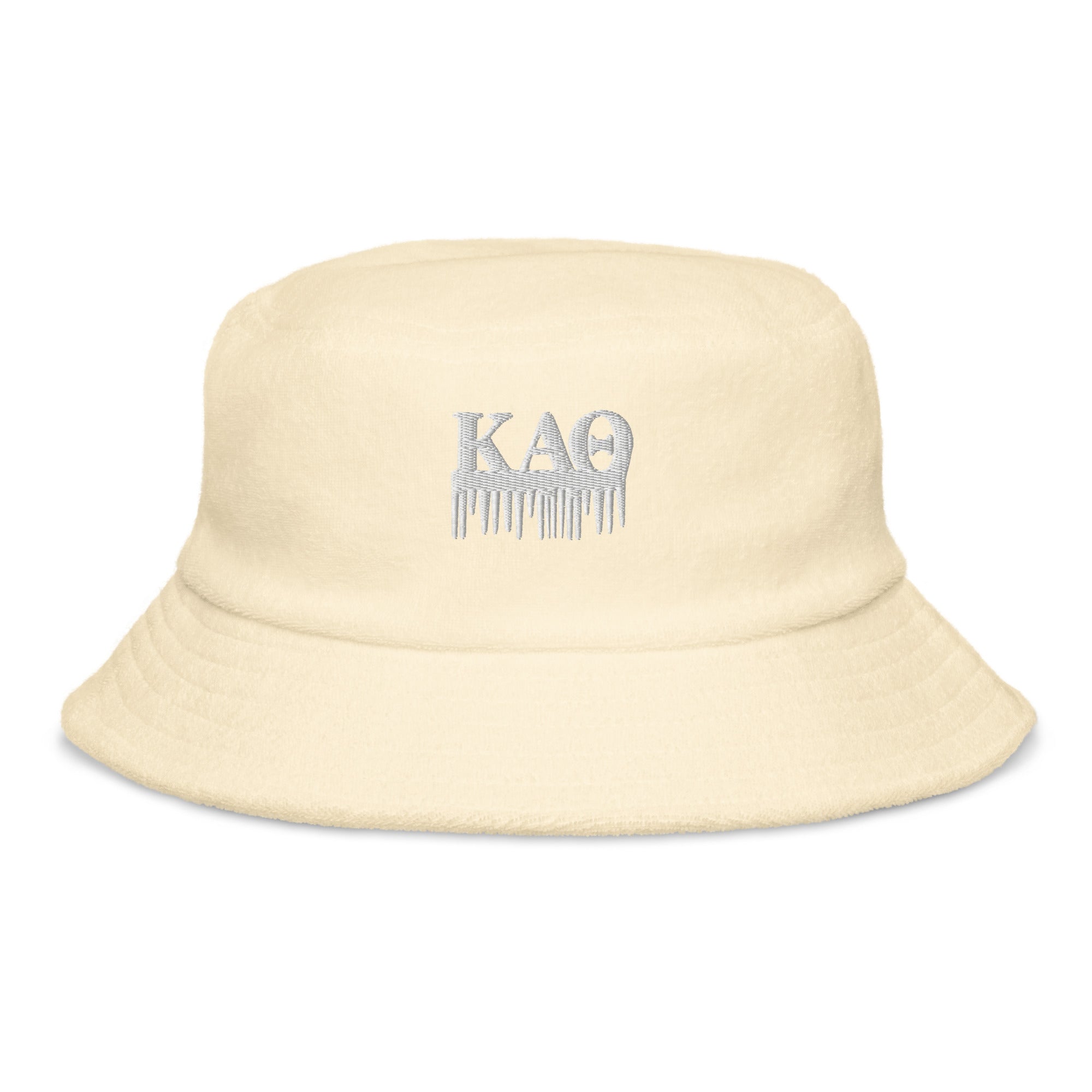 Kappa Alpha Theta Drip Terry Cloth bucket hat