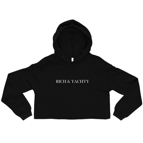 Rich & Yachty Crop Hoodie