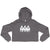 Tri Delt Drip Crop Hoodie
